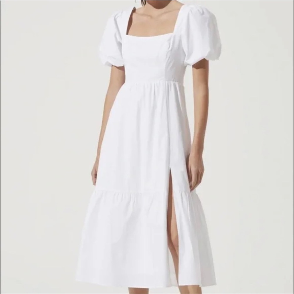 ASTR White Dress